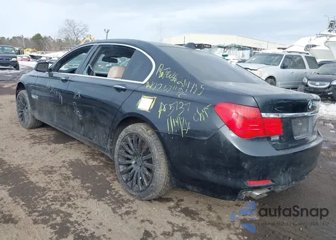 2012 BMW 750Li xDrive from USA, damaged, VIN WBAKC8C5XCC437848